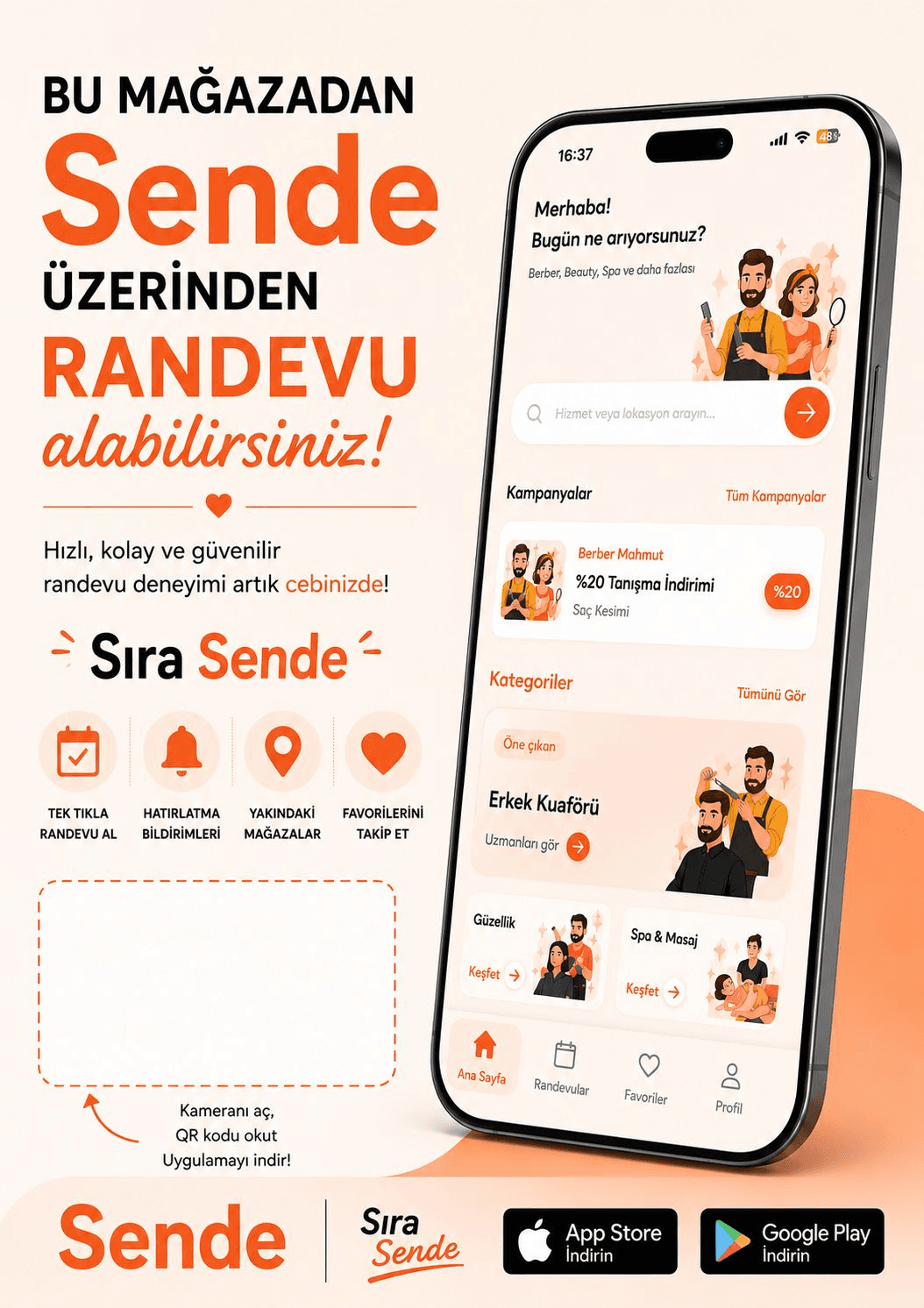 SendeAPP uygulaması afişi